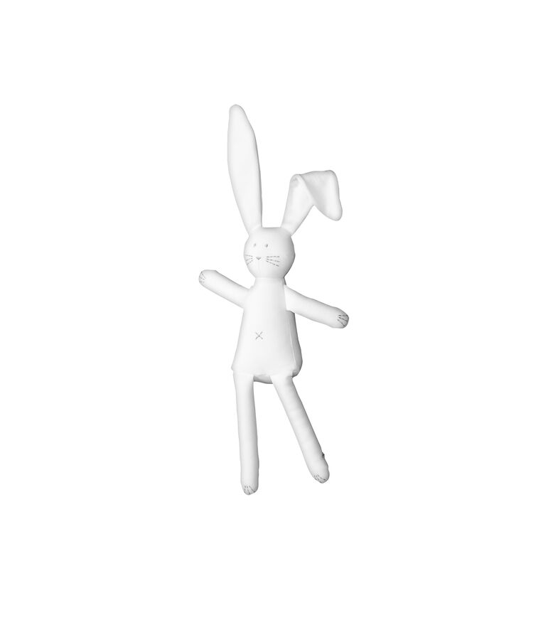 Doudou lapin blanc Ecume
