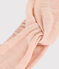 Bandeau rose en gaze de coton bébé rose SALINE