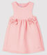Robe sans manches bébé fille