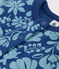Cardigan imprimé en tubique matelassé enfant fille CREPUSCULE/ ROVER