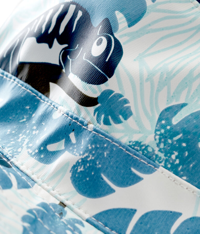 Bob b&eacute;b&eacute; gar&ccedil;on en cir&eacute; imprim&eacute; blanc MARSHMALLOW/blanc MULTICO