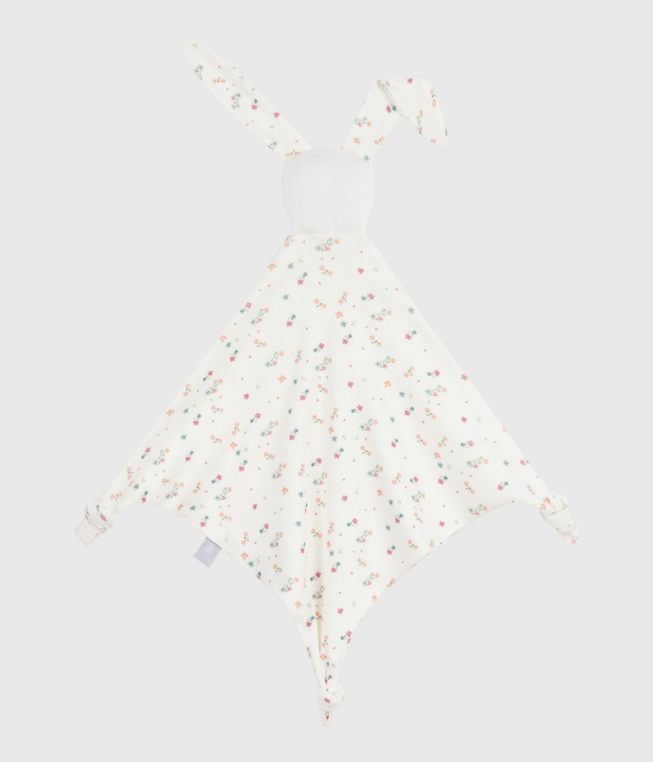 Lot De 2 Bavoirs Bébé Petit Bateau – Coton Imprimé Fleuri – Boutons-pression – Doublure éponge – 22x17 Cm - 6