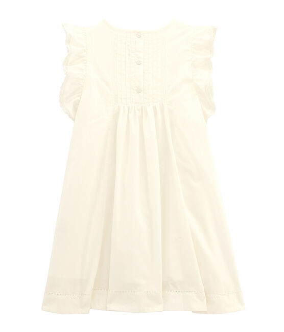 Robe de cérémonie fille blanc LAIT