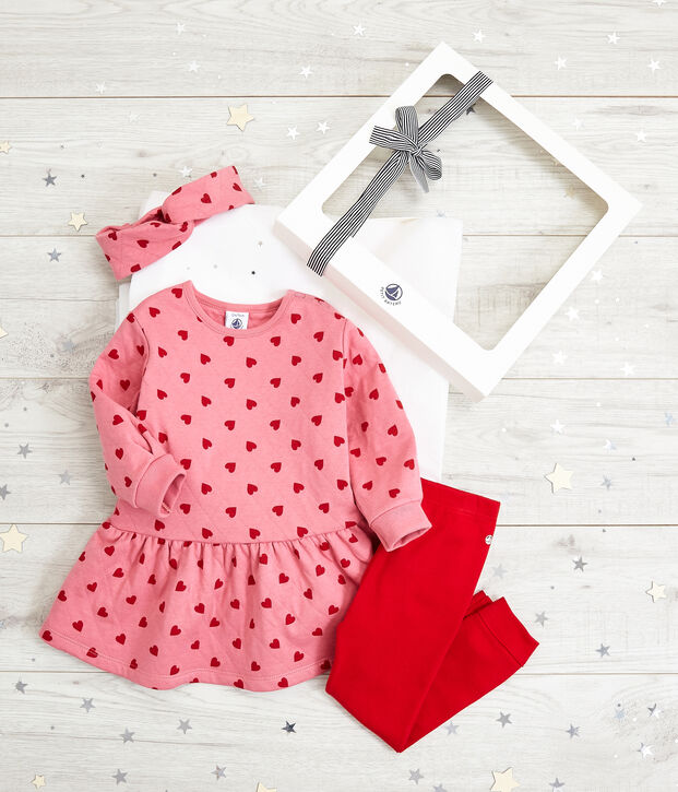 Coffret cadeau b&eacute;b&eacute; fille multicouleur