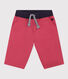 Bermuda en serge de coton enfant garçon