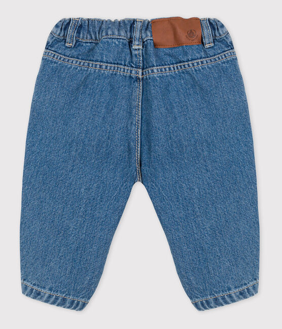 Jean bébé en denim 100% écoresponsable bleu DENIM