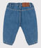 Jean bébé en denim 100% écoresponsable bleu DENIM