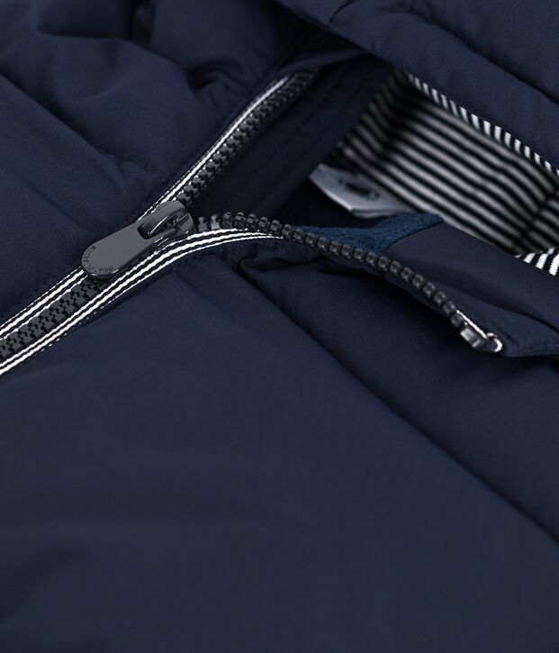 Doudoune enfant unie bleu marine