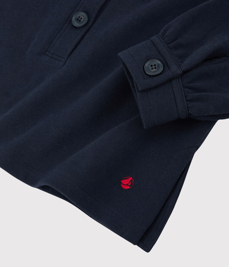 Vareuse en coton &eacute;pais Femme bleu SMOKING