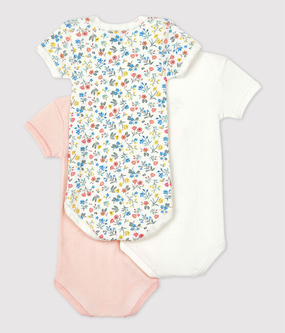 Lot de 3 bodies manches courtes en coton variante 1