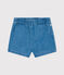 Short bébé en denim léger bleu DENIM CLAIR