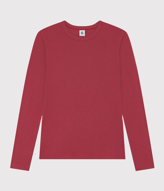 Tee-shirt L'ICONIQUE col rond en coton Femme rose PAPI