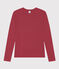 Tee-shirt L'ICONIQUE col rond en coton Femme rose PAPI