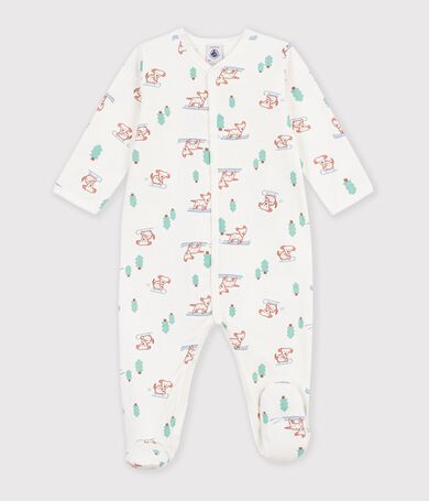 Pyjama b&eacute;b&eacute; en molleton imprim&eacute; chien