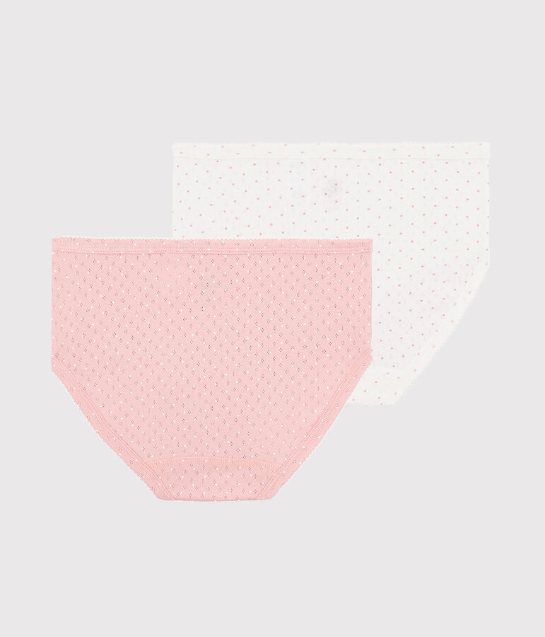 Lot 2 culottes taille haute Femme multicouleur