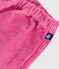 Pantalon bébé en velours uni BOUDOIR