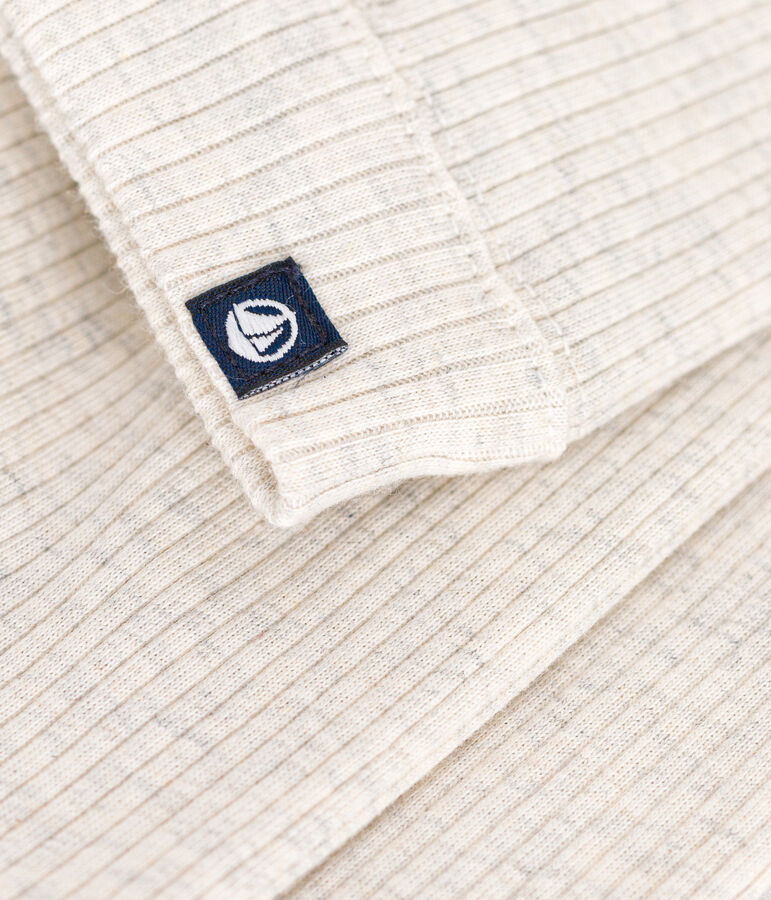 Legging en coton b&eacute;b&eacute; beige MONTELIMAR CHINE