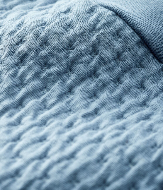 Caleçon bébé en tubique matelassé gris TEMPETE