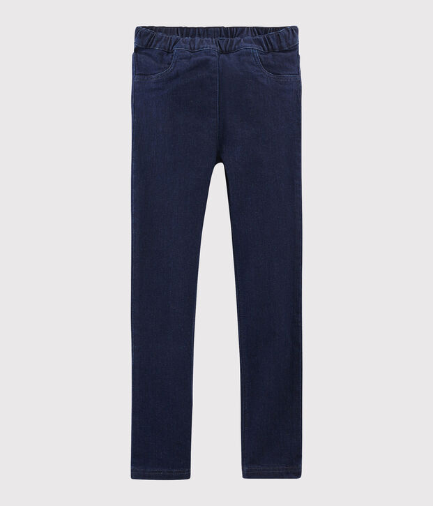 Pantalon slim en denim enfant fille bleu