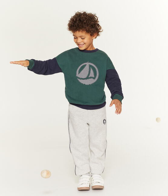 Pantalon molleton enfant garçon gris BELUGA CHINE
