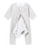 Bodyjama Bébé mixte gris BELUGA/blanc ECUME