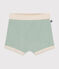 Short en bouclette éponge bébé vert HERBIER