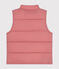 Doudoune sans manches matelassée bébé rose ROSEWOOD