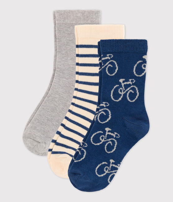 Lot de 3 paires de chaussettes enfant fille / garçon variante 1