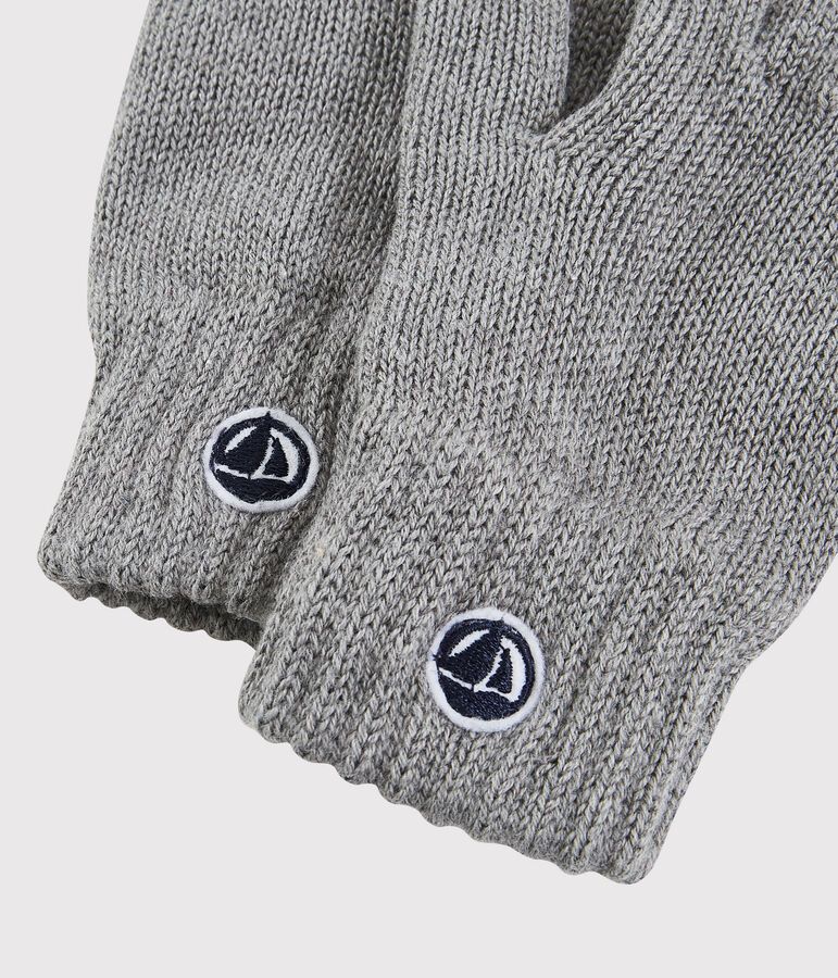 Gants enfant fille-gar&ccedil;on gris