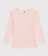Tee shirt manches longues petite fille/petit garçon en laine et coton