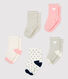 Lot de 5 paires de chaussettes.