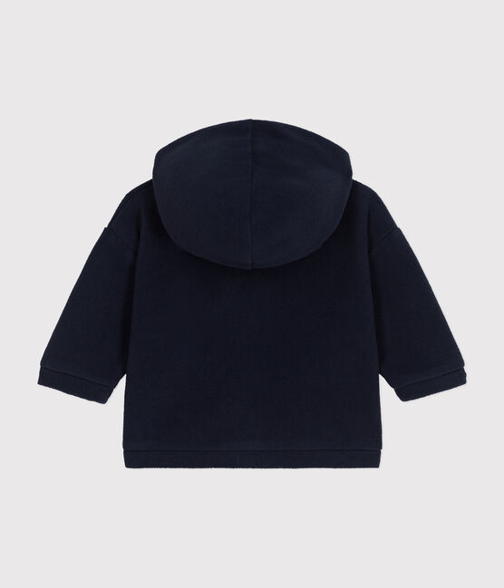 Sweatshirt bébé en polaire bleu SMOKING