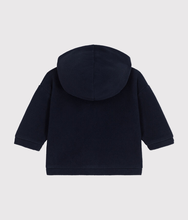Sweatshirt b&eacute;b&eacute; en polaire bleu SMOKING