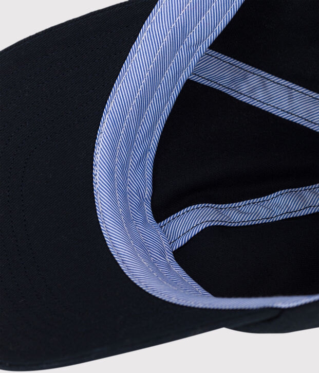 Casquette uni bleu enfant bleu marine