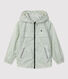Coupe-vent mi-long polyester recyclé enfant fille