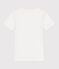 Tee-shirt manches courtes en coton enfant blanc ECUME/blanc MULTICO