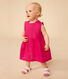 Robe sans manche en lin bébé