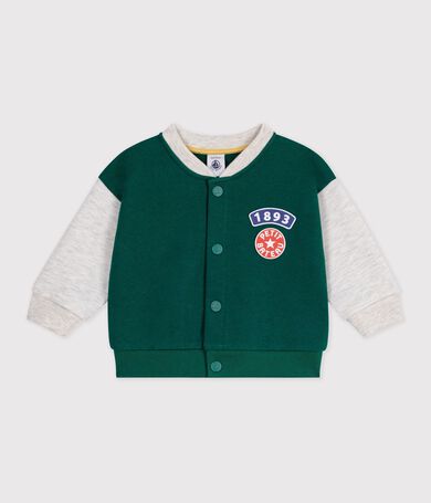 Teddy b&eacute;b&eacute; en coton bicolore