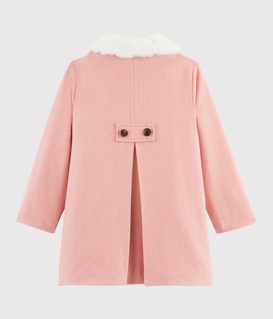 Manteau En Drap De Laine Fille Petit Bateau