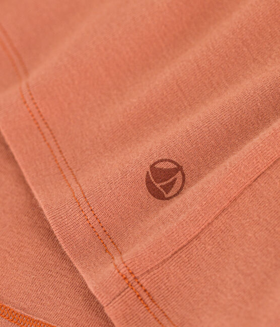 Tee-shirt col roulé L'ICONIQUE en coton Femme rose SIENNA
