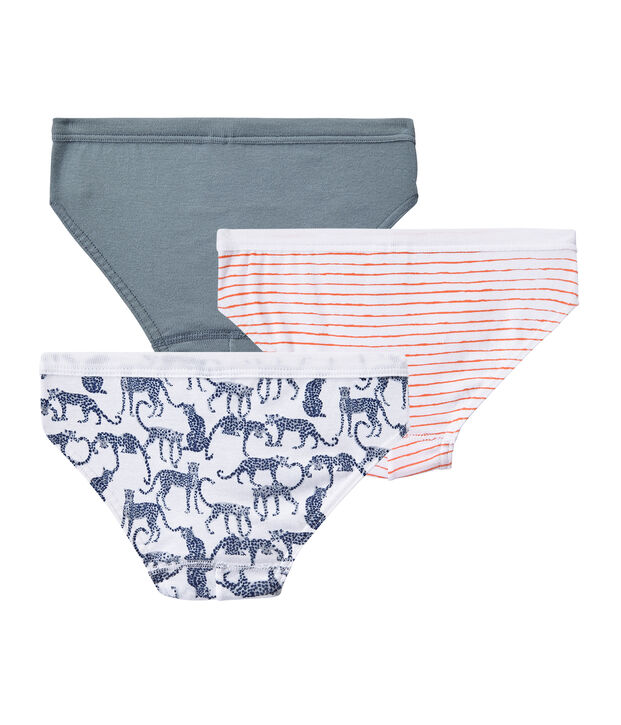 Lot de 3 slips gar&ccedil;on blanc