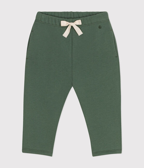 Pantalon en molleton bébé vert CROCO