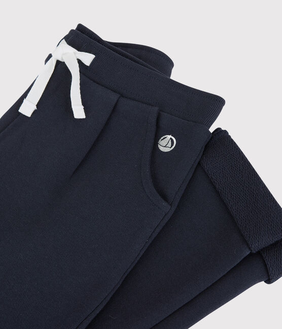 Pantalon de jogging en molleton enfant fille bleu SMOKING