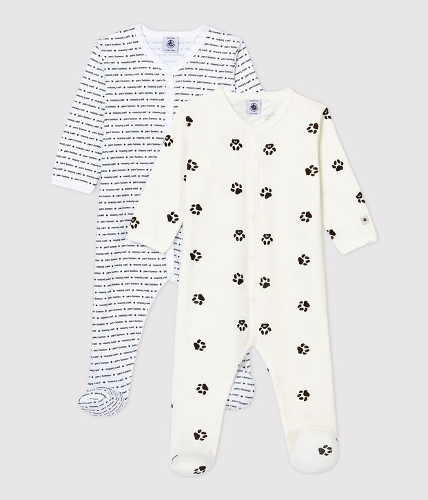 Lot de 2 dors-bien b&eacute;b&eacute; en coton multicouleur