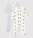 Lot de 2 dors-bien bébé en coton