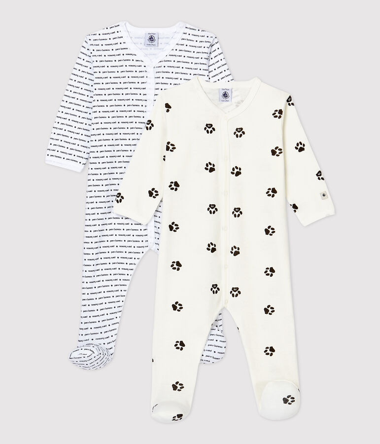 Lot de 2 dors-bien b&eacute;b&eacute; en coton multicouleur