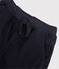 Pantalon regular en gabardine  enfant garçon bleu SMOKING