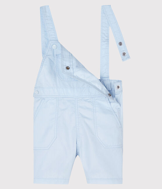 Salopette courte bébé garçon bleu FRAICHEUR