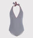 Maillot de bain une pièce femme à rayures