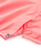 Coupe-vent court mixte rose GROSEILLER/blanc MARSHMALLOW
